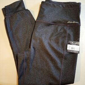 Eddie Bauer Traverse Jogger Leggings - Size Large, Dark Gray, NWT